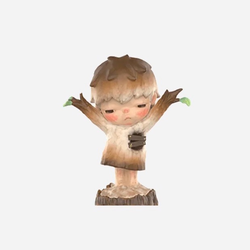 POP MART Hirono “RESHAPE” Series Figure - “Woodcarving”( Sealed box)